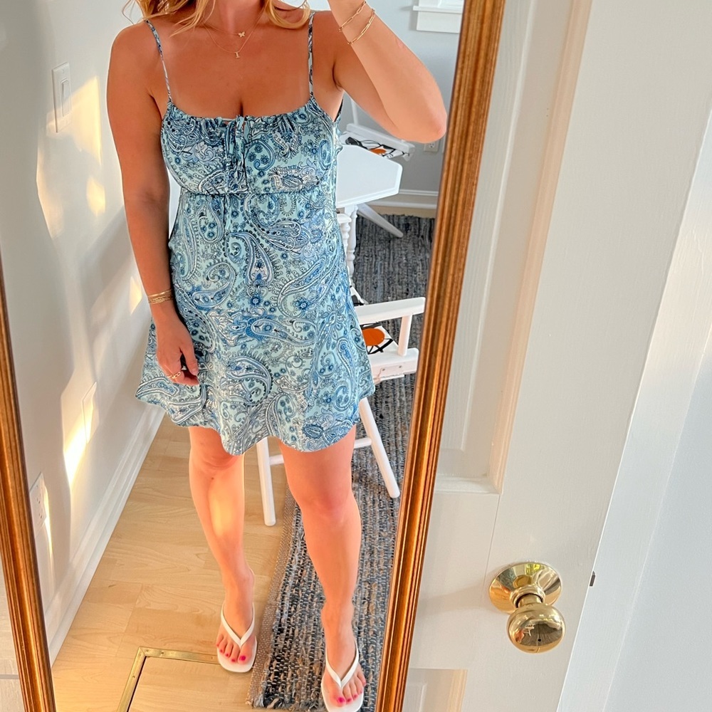Frankie’s Bikinis Silk Dress